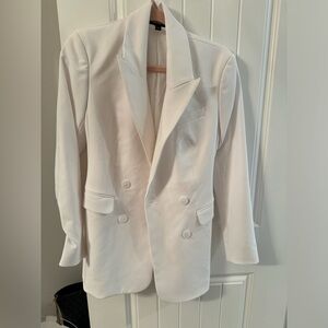 Express Size 0 White Blazer